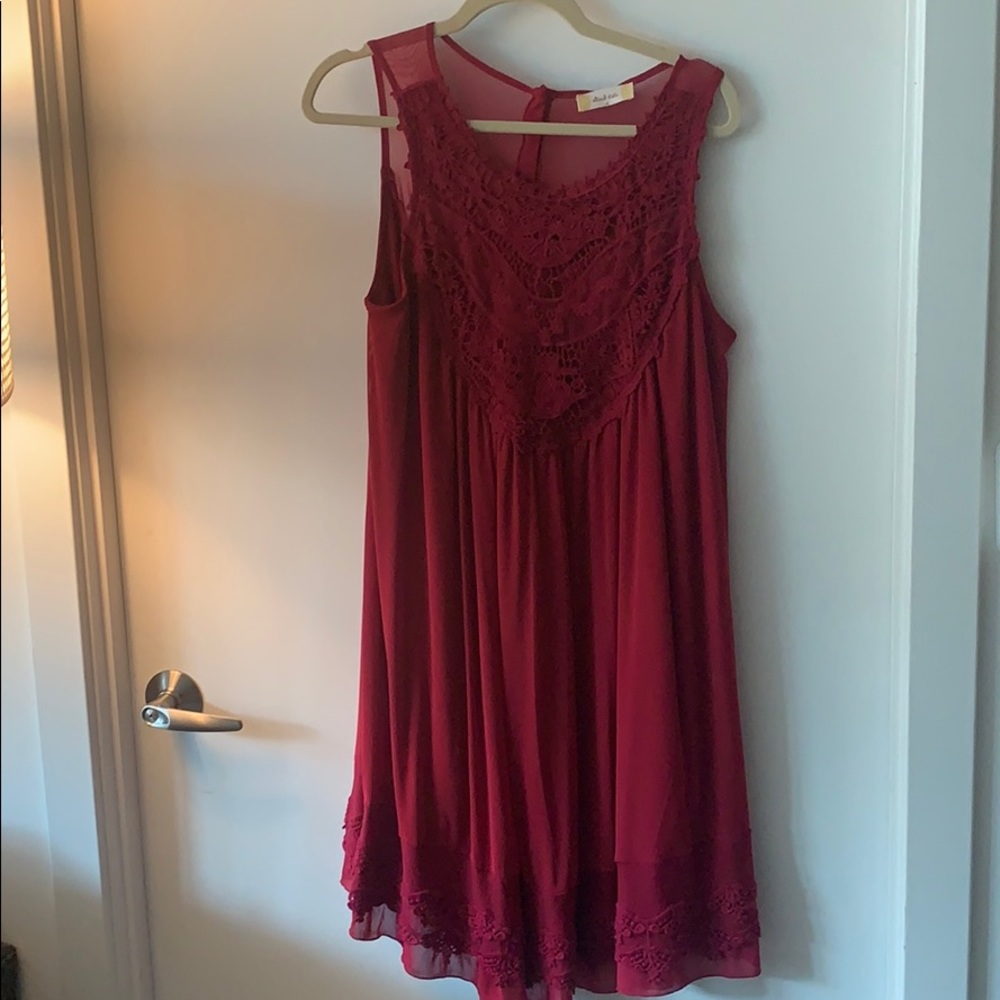 Altard State Size Large Dark Red Dress